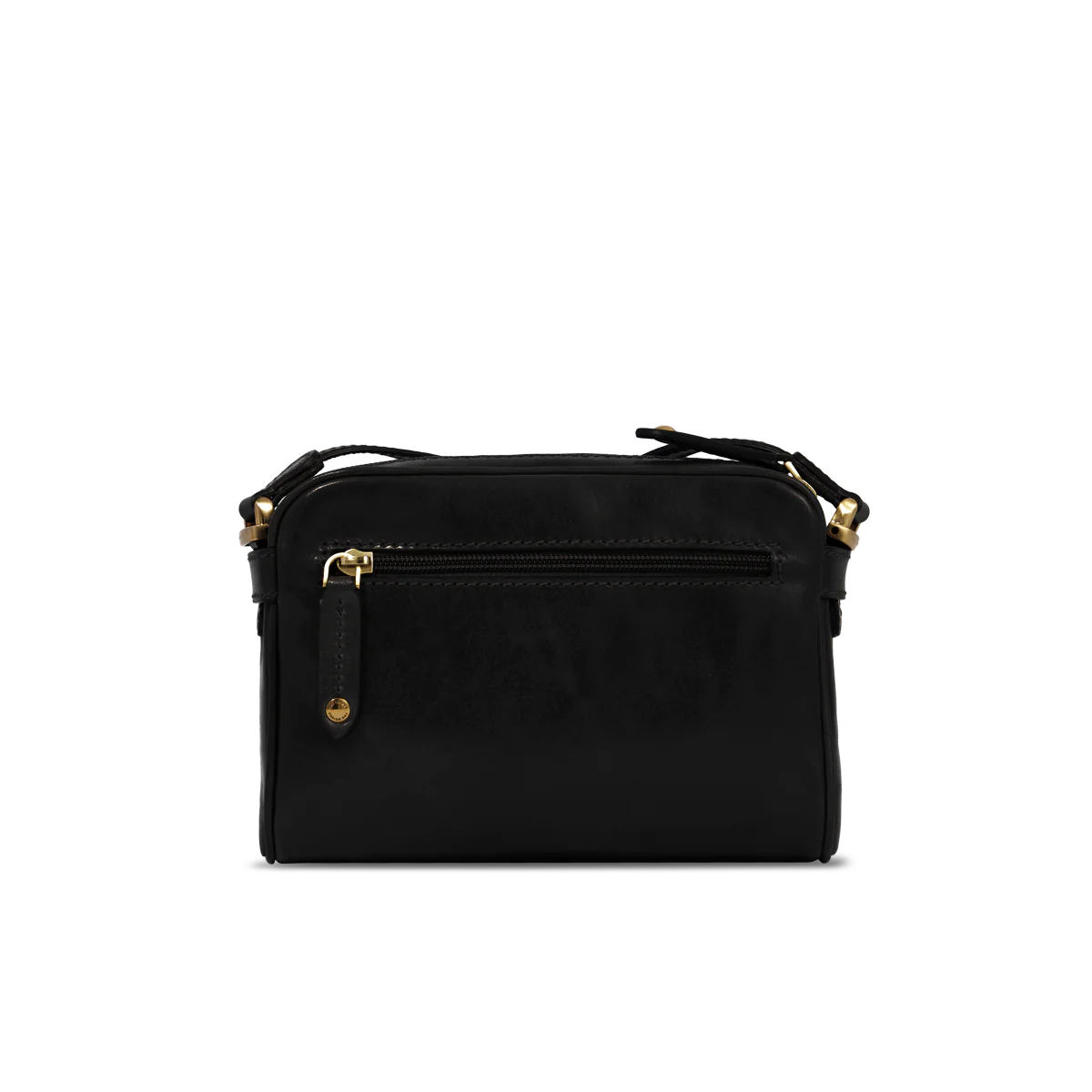 Umhängetasche|Crossover The Bridge 22 x 15cm in Schwarz mit Reißverschluss - leder-accessoires.com