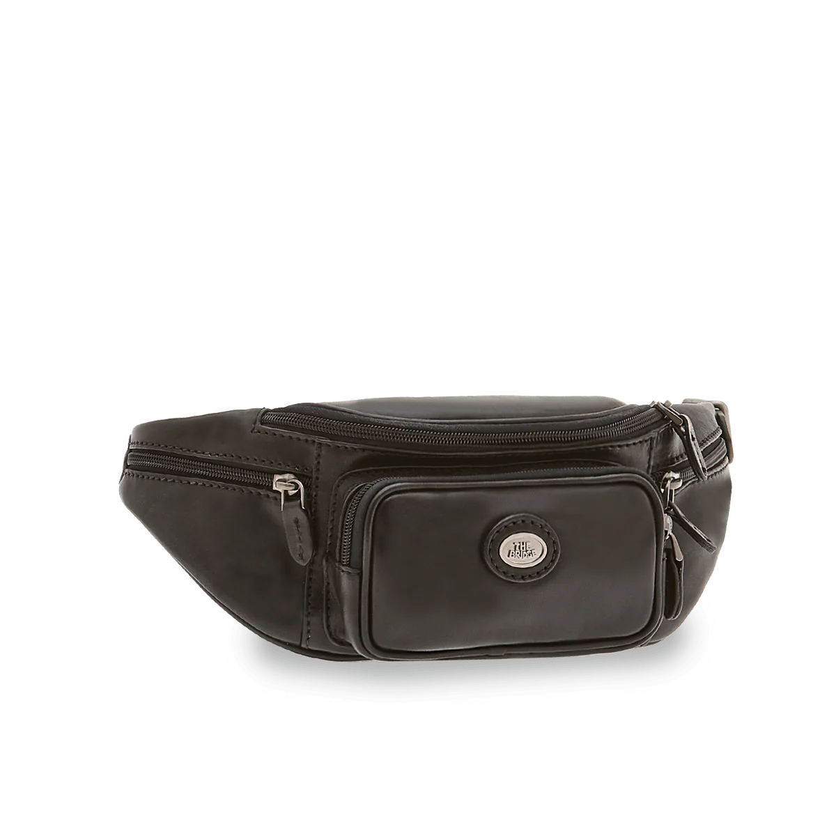 Gürteltasche| Bodybag The Bridge 42 x 13,5cm in Schwarz mit Reißverschluss - leder-accessoires.com