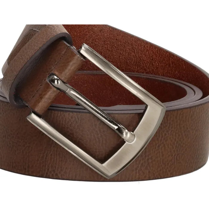 Herren Ledergürtel Braun 4 cm – klassischer Jeansgürtel aus Leder - leder-accessoires.com