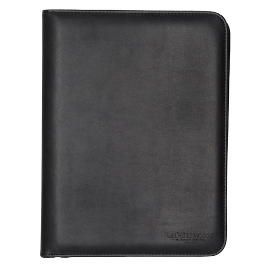 Dokumentenmappe|Organizer 27 x 35cm in Schwarz aus Leder - leder-accessoires.com