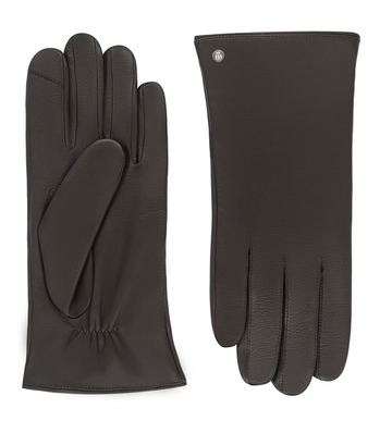 Lederhandschuhe | Haarschafleder Herren in Braun von Röckl - leder-accessoires.com
