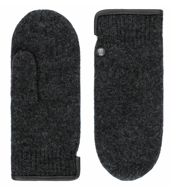 Fleecehandschuhe Fäustling in Anthrazit von Röckl - leder-accessoires.com