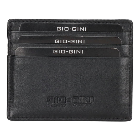 Kartenetui 10x8cm in Schwarz - leder-accessoires.com