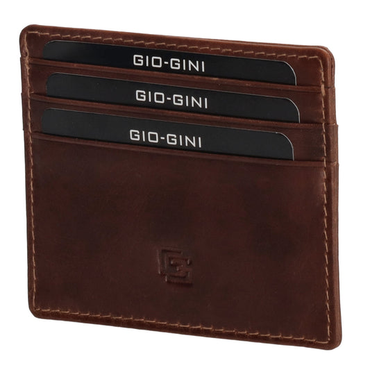 Kartenetui 10x8cm in Braun - leder-accessoires.com