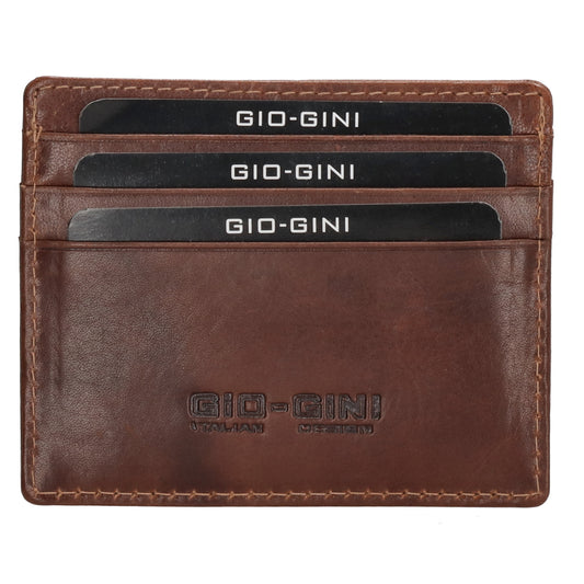 Kartenetui 10x8cm in Braun - leder-accessoires.com