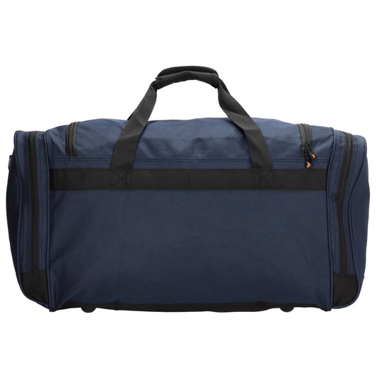 Reisetasche 65 x 34cm in Blau mit Seitentaschen - leder-accessoires.com