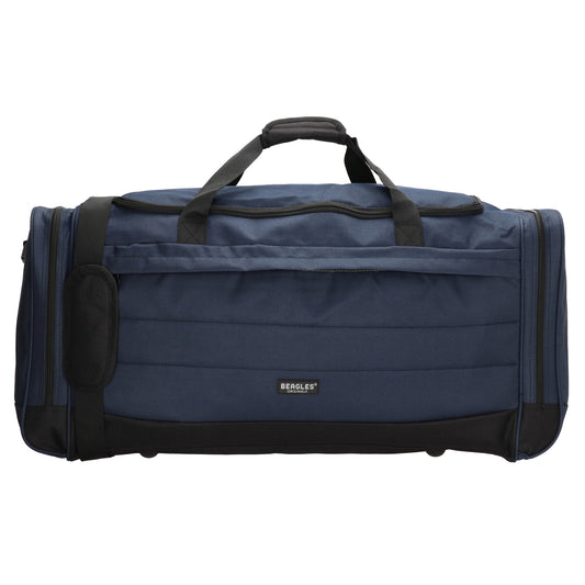 Reisetasche 75 x 35cm in Blau mit Seitentaschen - leder-accessoires.com