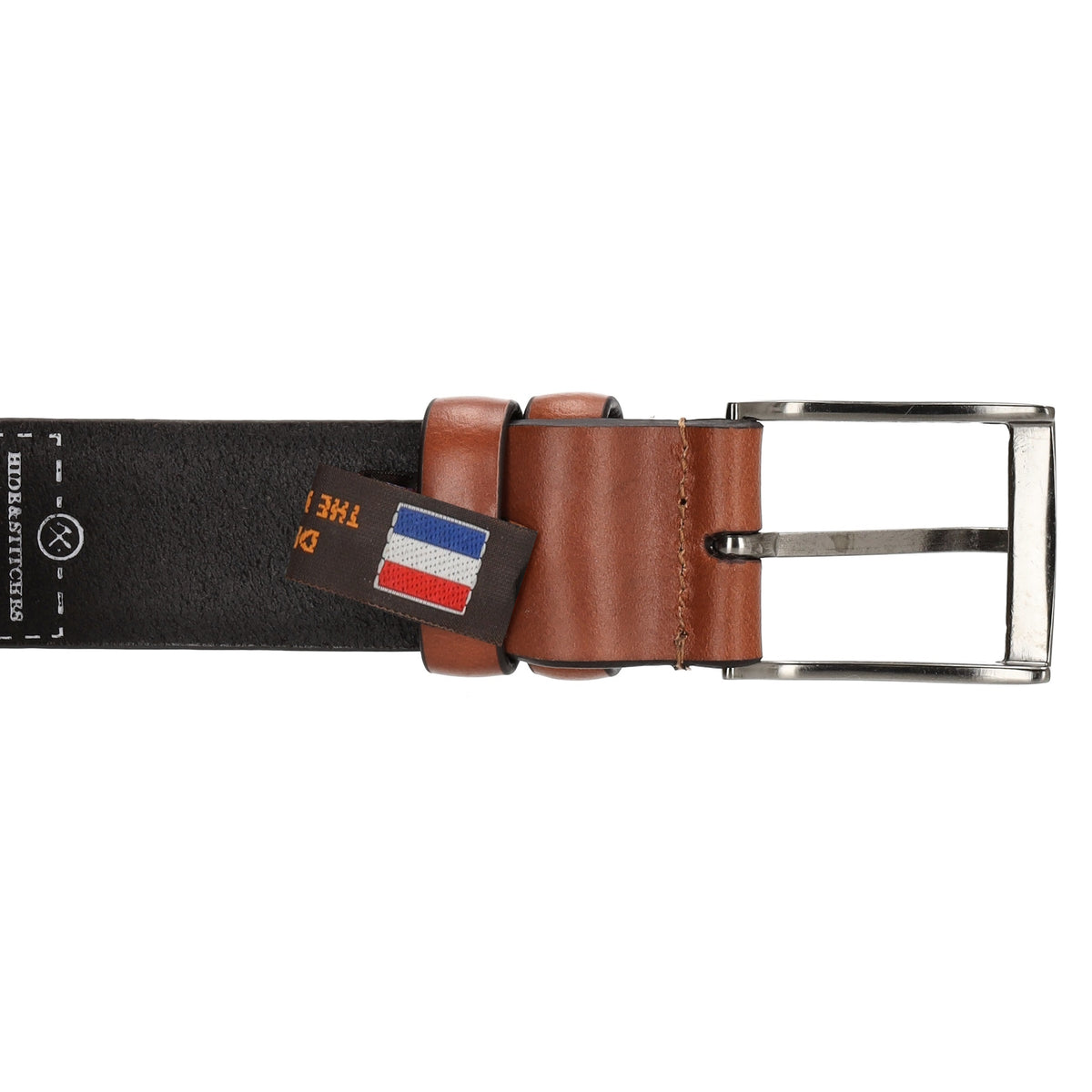 Herren Ledergürtel Cognac 3,5 cm – eleganter Anzugsgürtel - leder-accessoires.com