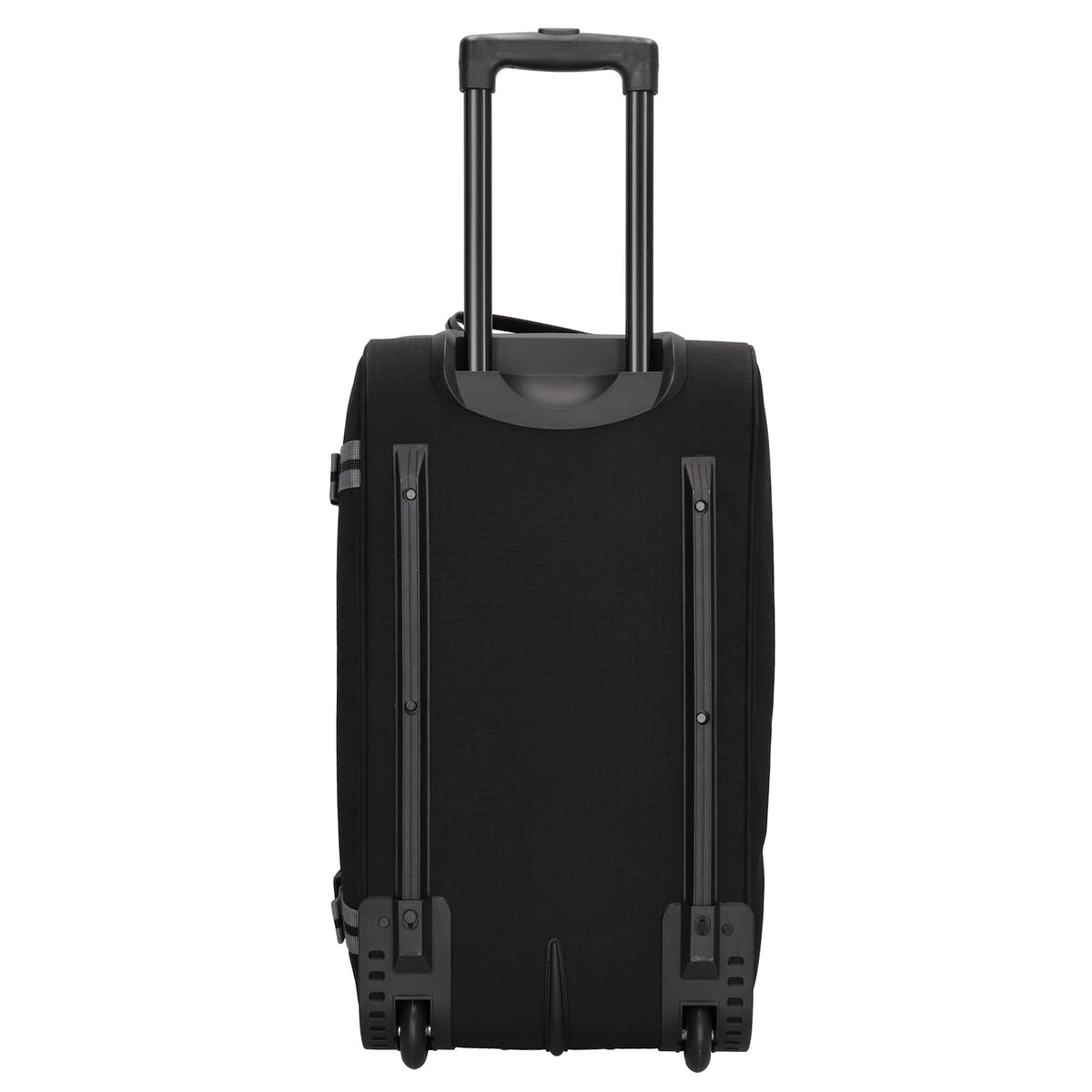 Trolleyreisetasche 60 x 32cm in Schwarz mit separatem Staufach unten - leder-accessoires.com