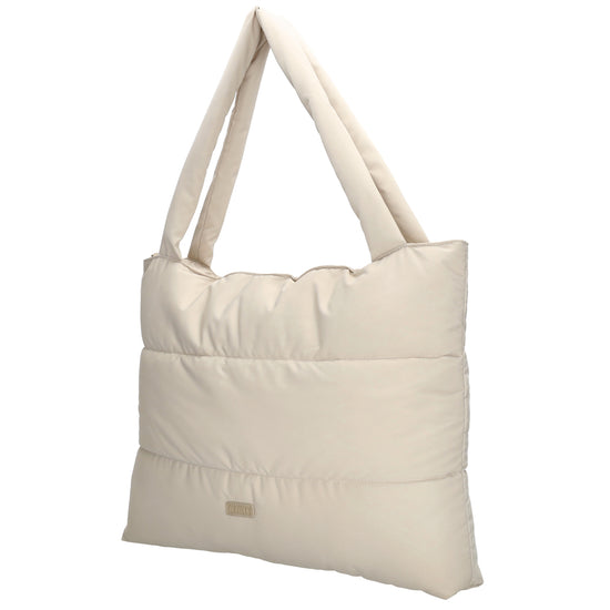 Shopper 55x40cm Natur aus Nylon|Polyester - leder-accessoires.com