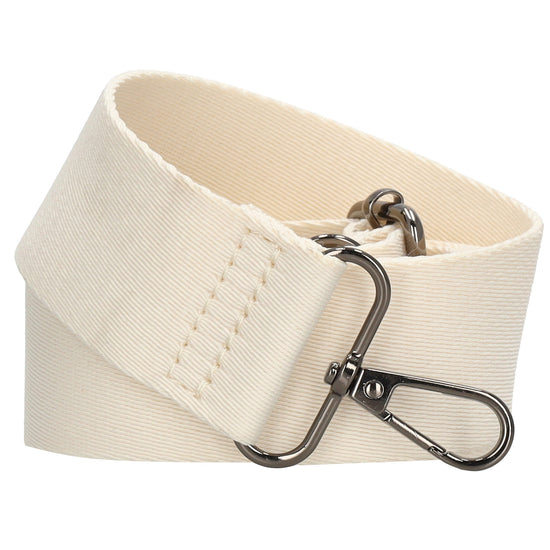 Taschenriemen|Wechselriemen 140cm in Beige Uni - leder-accessoires.com