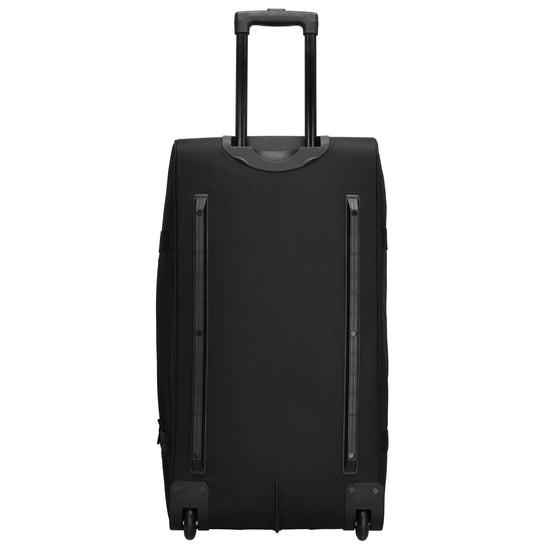 Reisetrolley 76cm 2-Rad in Schwarz aus wasserabweisendem Nylon - leder-accessoires.com