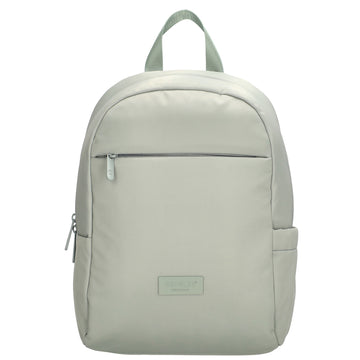 City-| Reiserucksack 24 x 38cm in Minze mit Reißverschluss - leder-accessoires.com