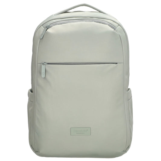Business-|Rucksack 32 x 45cm in Minze mit Trolley-Aufsteckfunktion - leder-accessoires.com