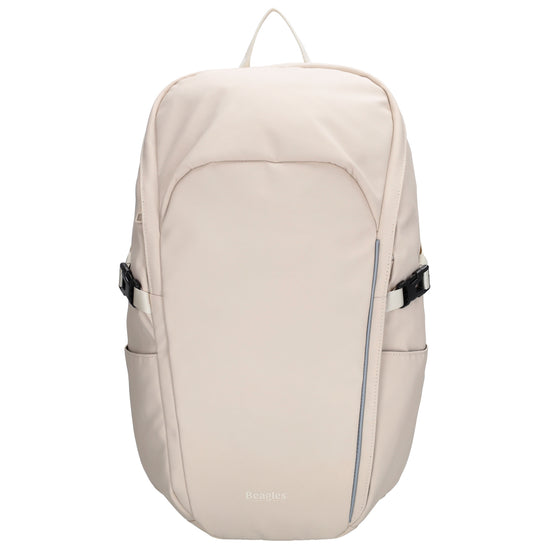 Rucksack 47x30cm in Creme mit Brustgurt und Aufsteckfunktion - leder-accessoires.com
