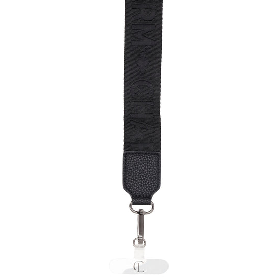 Handy- & Taschen-Schulterriemen 140x40cm Schwarz – Stylischer Phone Strap - leder-accessoires.com