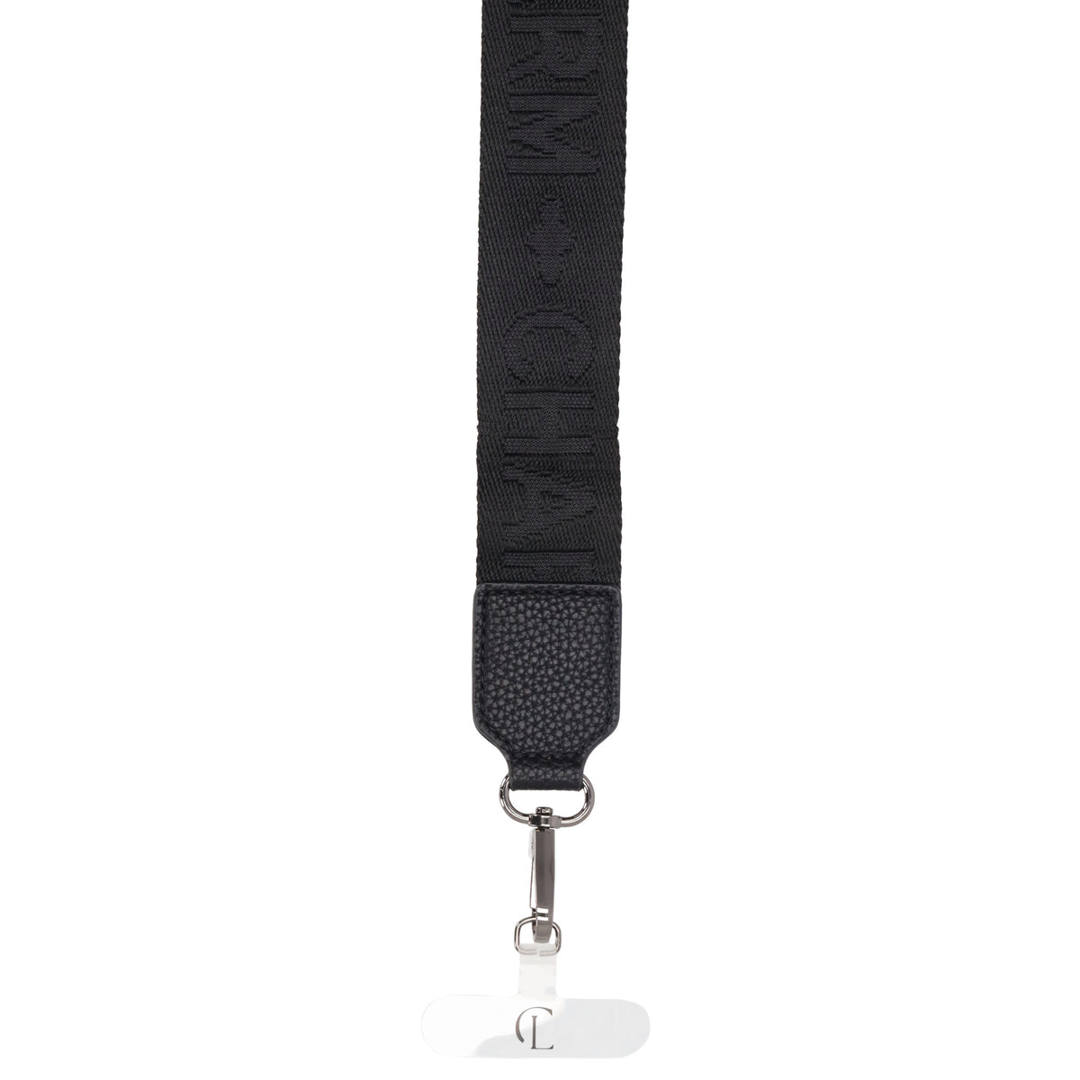 Handy- & Taschen-Schulterriemen 140x40cm Schwarz – Stylischer Phone Strap - leder-accessoires.com