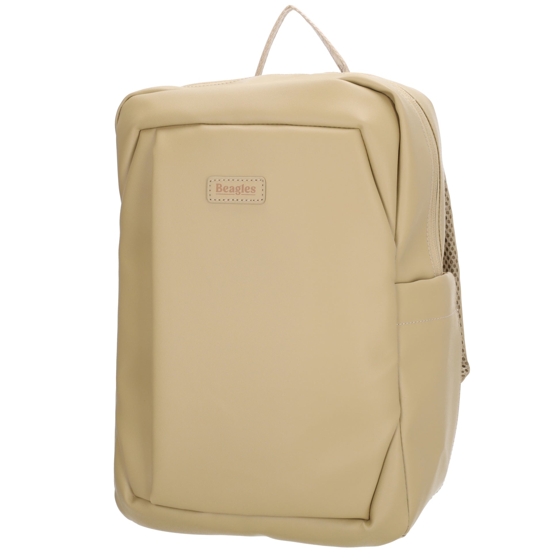 Rucksack 43x29cm in Creme mit Aufsteckfunktion - leder-accessoires.com