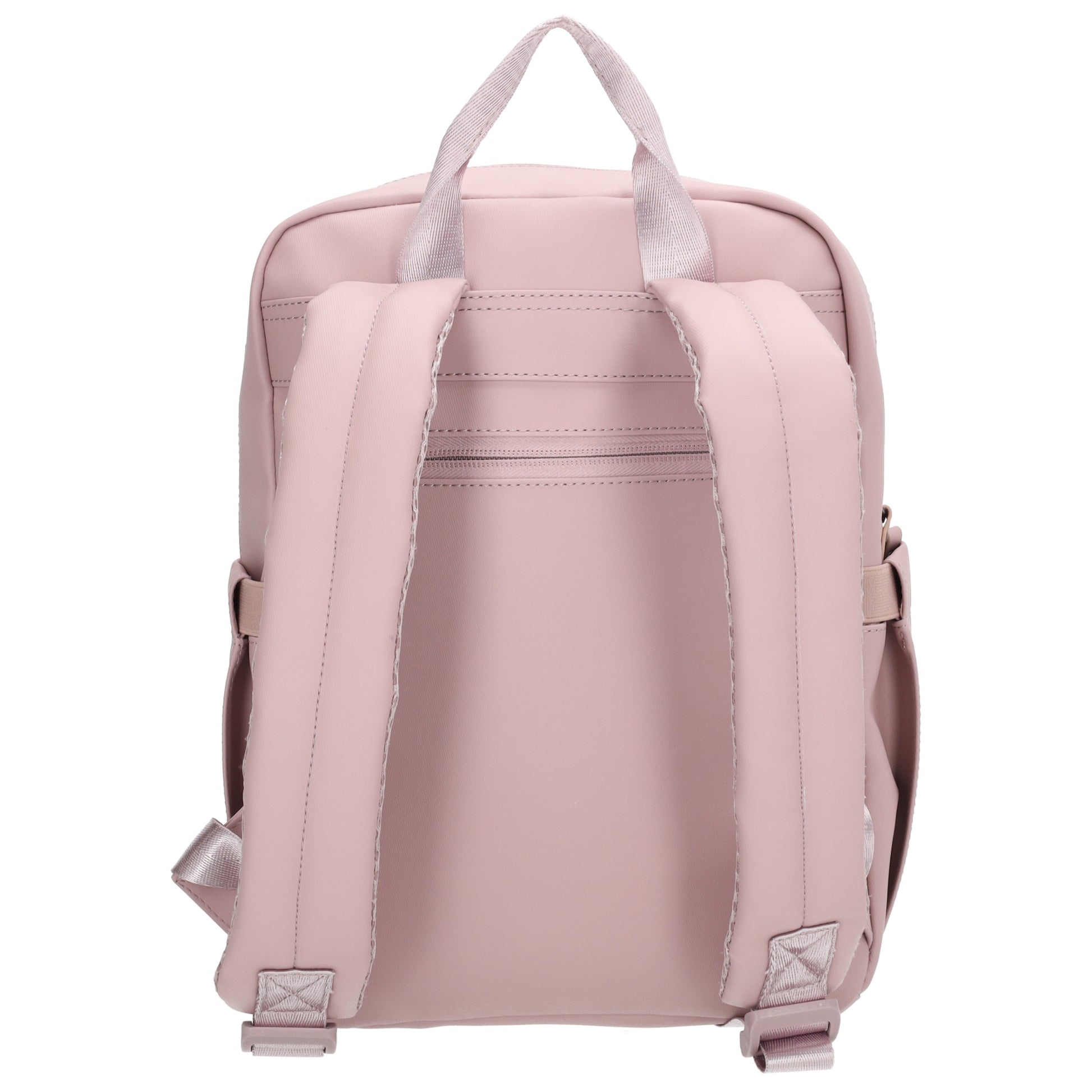 Rucksack 43x29cm in Rosa mit Aufsteckfunktion - leder-accessoires.com
