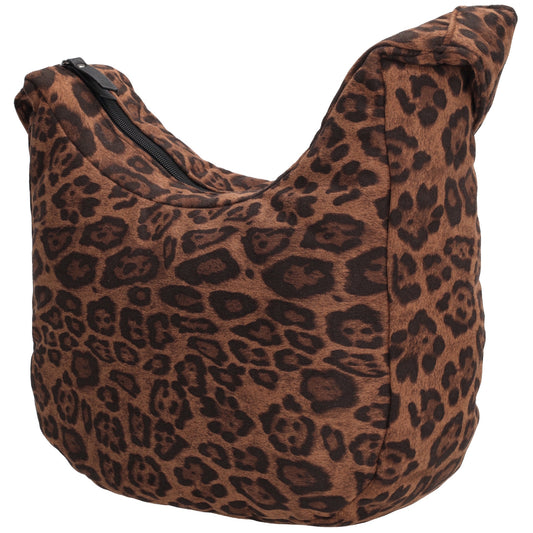 Schultertasche 47x34cm Leo|Braun aus Nylon|Polyester