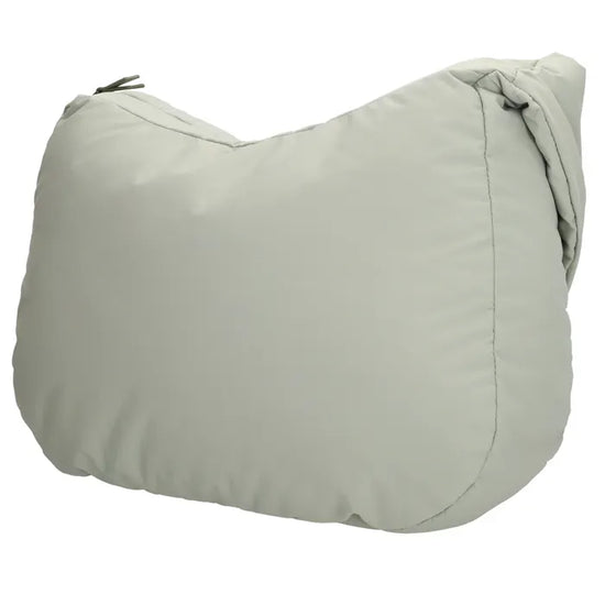 Schultertasche 35x32cm Minze aus Nylon|Polyester - leder-accessoires.com