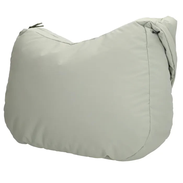 Schultertasche 35x32cm Minze aus Nylon|Polyester - leder-accessoires.com