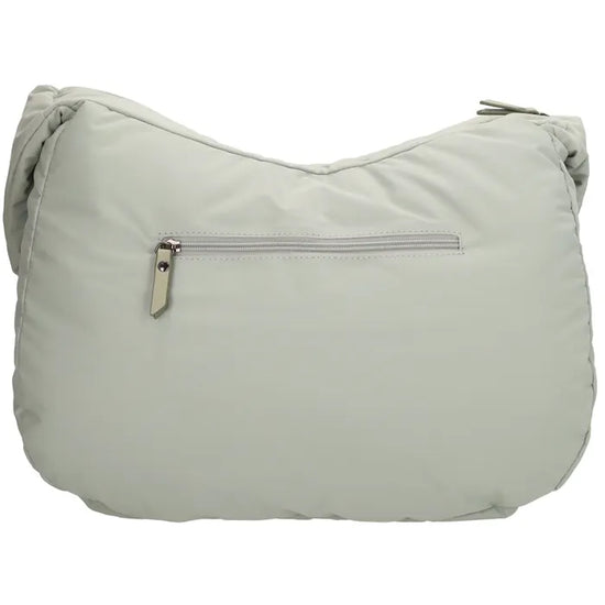 Schultertasche 35x32cm Minze aus Nylon|Polyester - leder-accessoires.com
