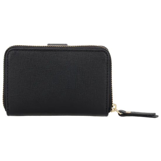 RFID Kartenetui 11x8cm Schwarz kompakt mit Alu-Case - leder-accessoires.com