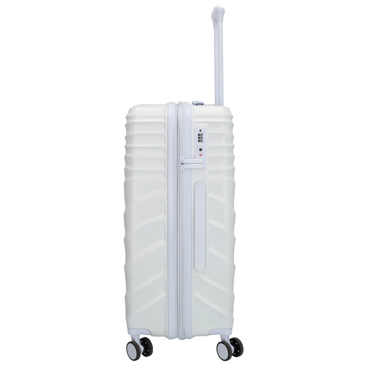Reisetrolley|Hartschale 64cm in Hellblau mit 4-Rad - leder-accessoires.com