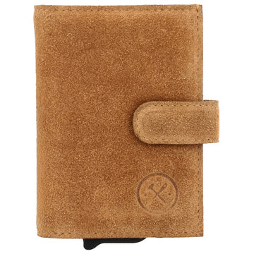 Safety Wallet 7x10cm Kamel kompakt mit RFID Schutz