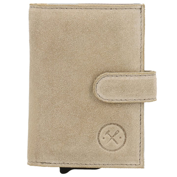 Safety Wallet 7x10cm Sand kompakt mit RFID Schutz