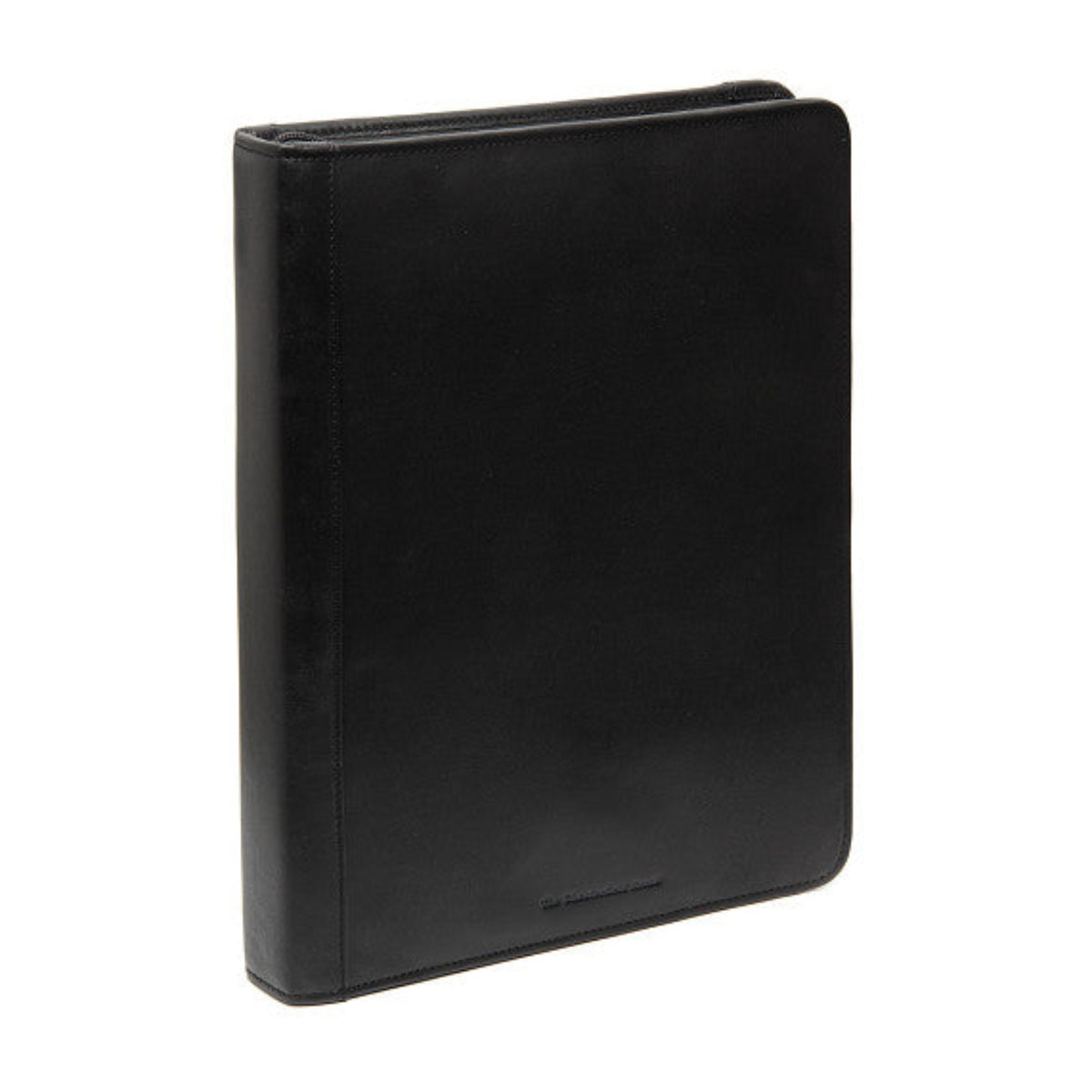 Dokumentenmappe 28x4,5x35cm in Schwarz mit Reißverschluss - leder-accessoires.com