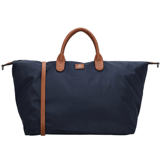 Reisetasche 65 x 36cm in Blau|Marine mit Reißverschluss und Aufsteckfunktion