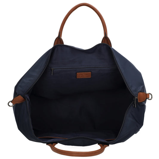 Reisetasche 65 x 36cm in Blau|Marine mit Reißverschluss und Aufsteckfunktion