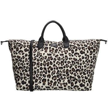 Reisetasche 65 x 36cm in Leo mit Reißverschluss und Aufsteckfunktion
