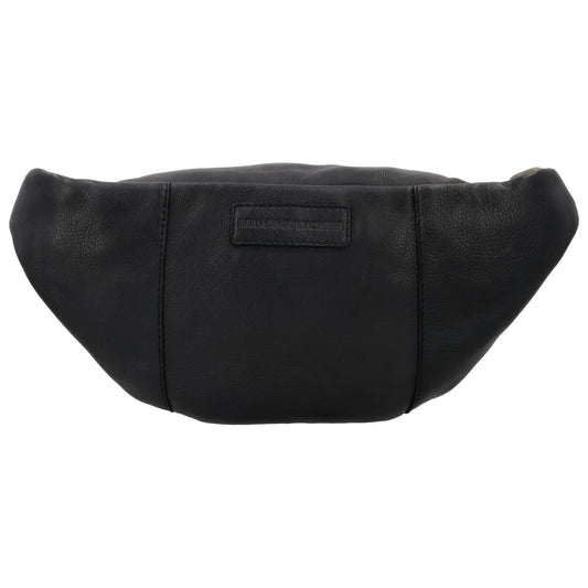 Leder Bodybag  29x18 cm in Schwarz - leder-accessoires.com
