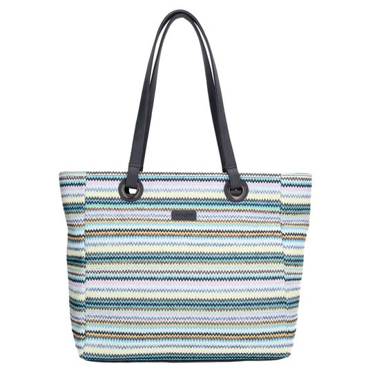Formentera Shopper 50x35cm Multicolor Blau – maritimer Look für jeden Tag