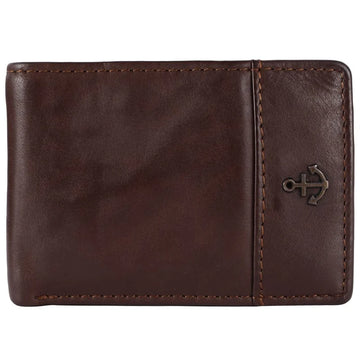 Lederbörse Mini 9x6,5cm in Braun - leder-accessoires.com