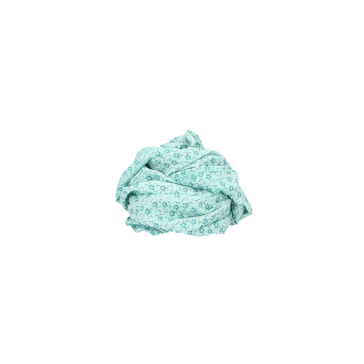 Loop in Grün | Mint aus Baumwolle - leder-accessoires.com