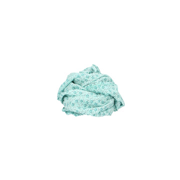 Loop in Grün | Mint aus Baumwolle - leder-accessoires.com