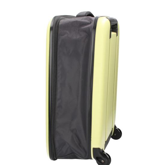 Reisetrolley faltbar 2-Rad 55x40x20cm cm in Gelb - leder-accessoires.com