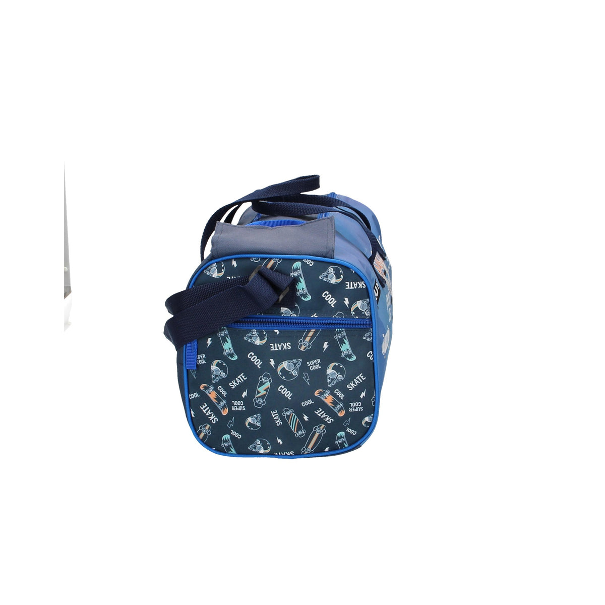 Kindersporttasche " Skater " in Blau - leder-accessoires.com