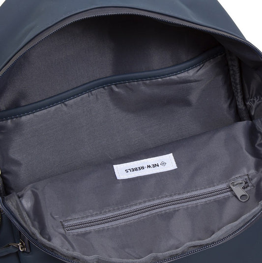 Rucksack 11L in Blau|Marine mit Vortasche - leder-accessoires.com