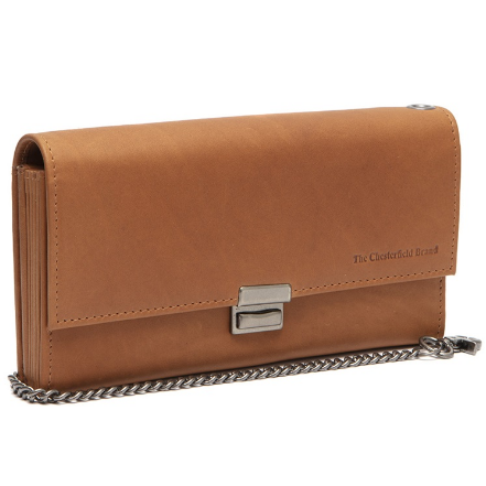 Kellnerbörse in Cognac aus Leder - leder-accessoires.com