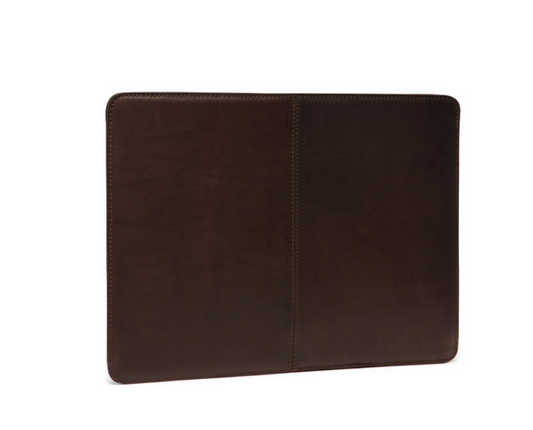Laptophülle Braun 15 " aus Leder - leder-accessoires.com