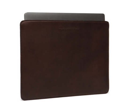 Laptophülle Braun 15 " aus Leder - leder-accessoires.com