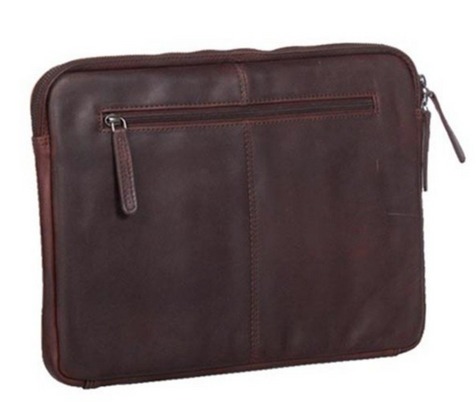 Laptophülle Braun 14 " aus Leder - leder-accessoires.com