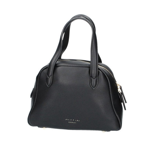 Kurzgrifftasche klein in Schwarz - leder-accessoires.com