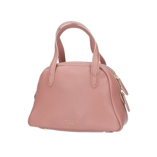 Kurzgrifftasche klein in Altrosa - leder-accessoires.com